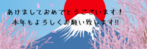【1月】休診日のお知らせ